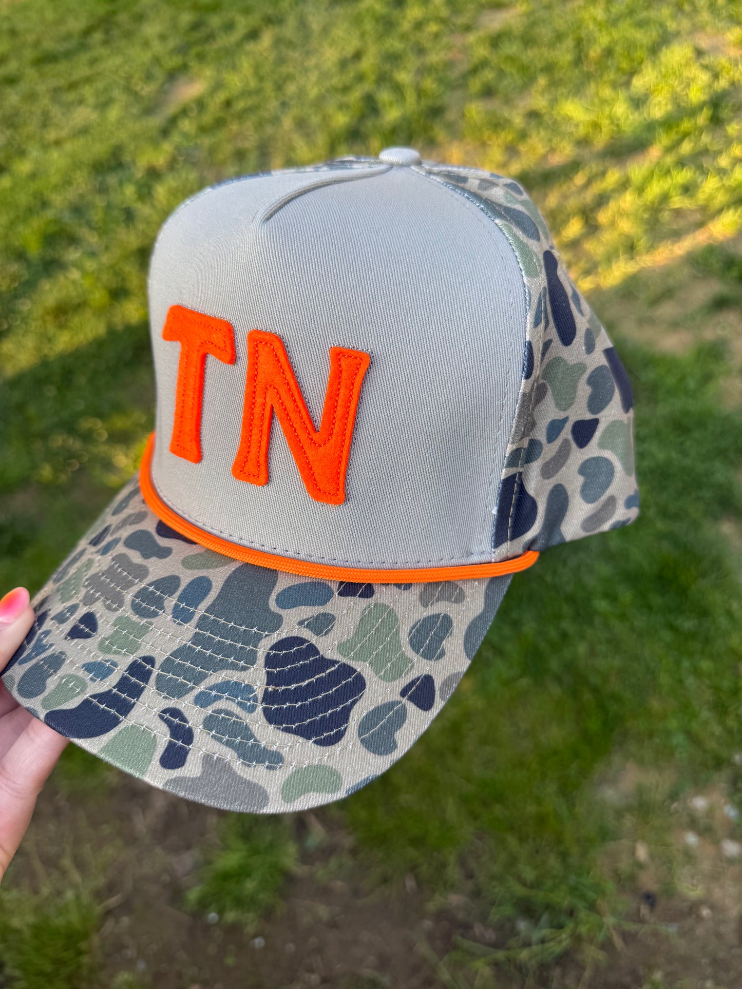 TN Hat - Camo Smokey Gray
