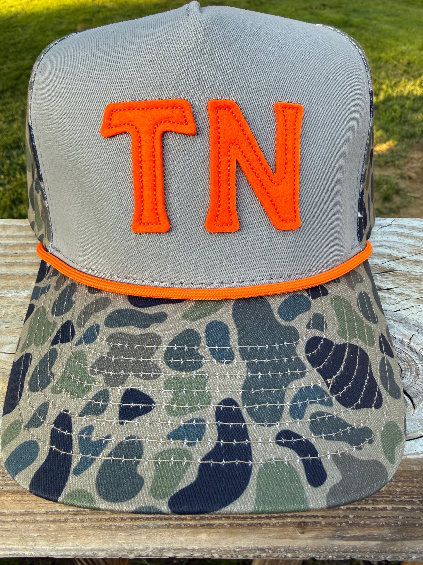 TN Hat - Camo Smokey Gray