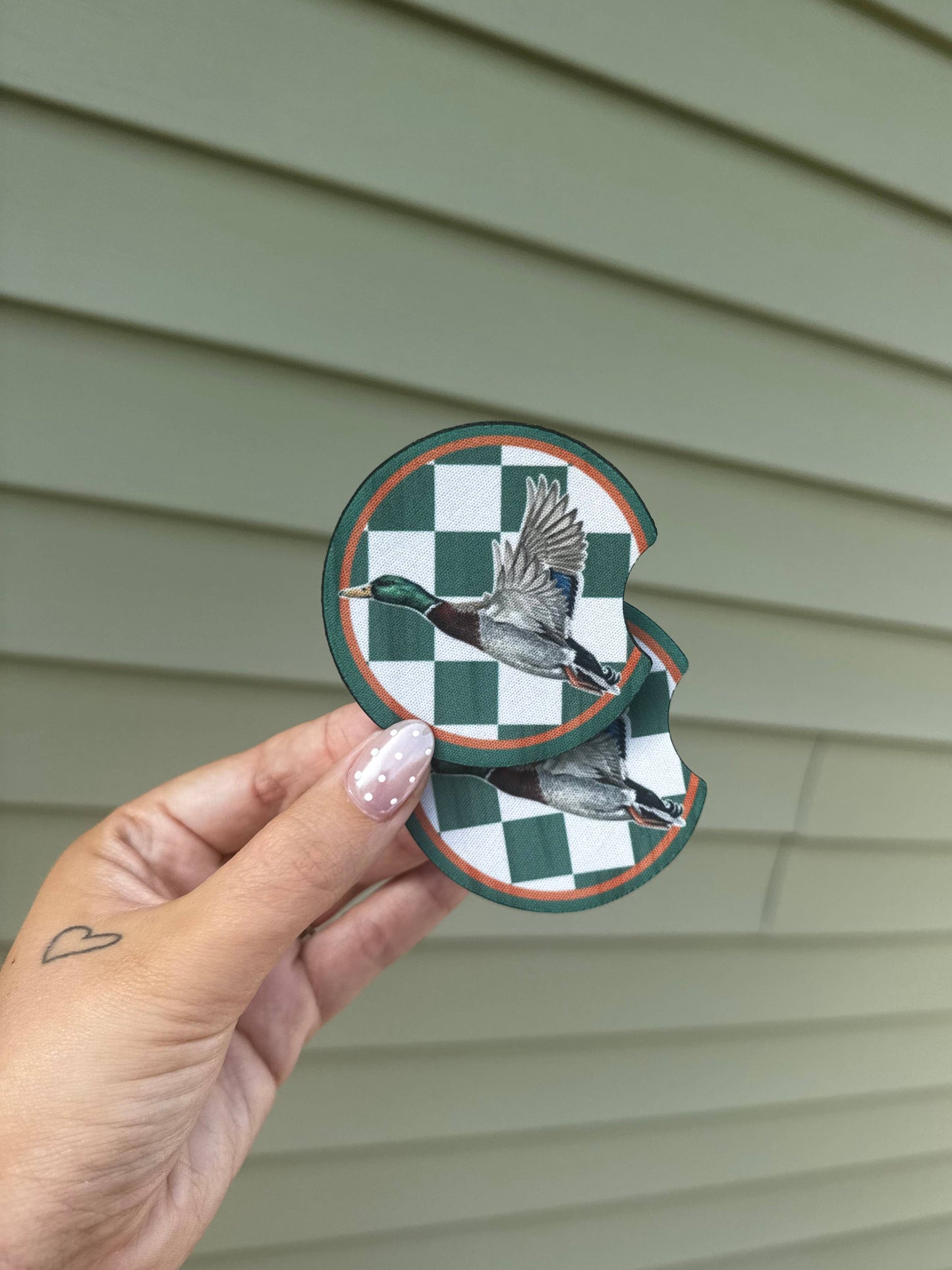 Duck Car Coaster Set