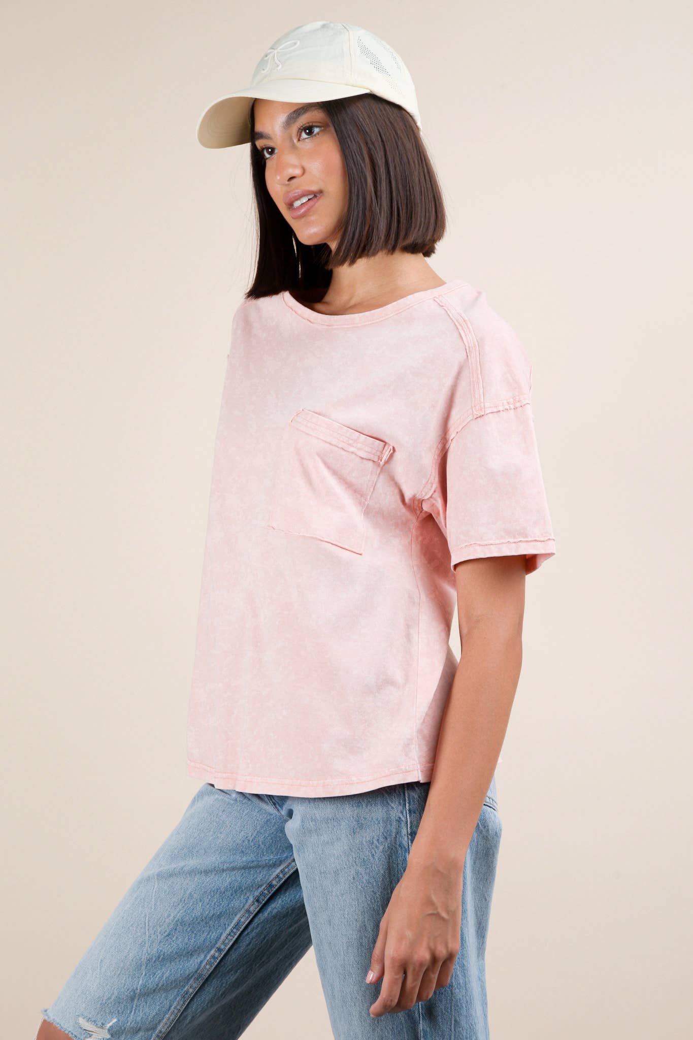 Plus Size Georgia Glow Pocket Top