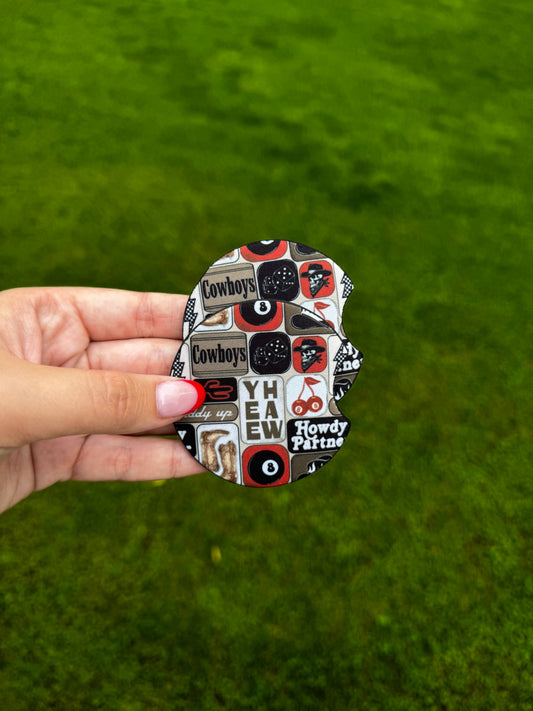 Western Car Coaster Set